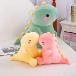 Kawaii Jumbo Pastel Dinosaur Plush (50cm) -Kawaiitherapy Shop 0 c952a1
