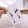 Kawaii Bunny Galaxy Star Korea Earrings – Limited Edition