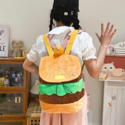 Kawaii Therapy Hamburger Backpack – Limited Edition -Kawaiitherapy Shop 0 d750b4