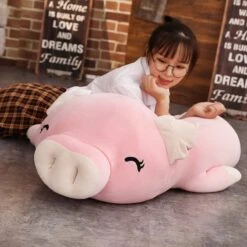 Kawaii Pig Plush Jumbo Edition (70cm) -Kawaiitherapy Shop 0 dc3702