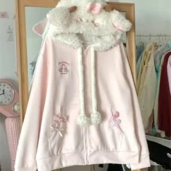 Kawaii Japanese Style Cat Zipper Hoodie – Special Edition -Kawaiitherapy Shop 0 e30a3d