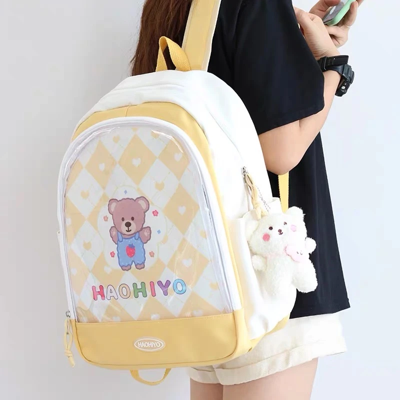Kawaii Japanese Style Canvas Ita Backpack – Limited Edition 4 Kawaii Japanese Style Canvas Ita Backpack – Limited Edition - Image 4