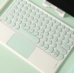 Kawaii Pastel Wireless Keyboard Mouse Set – Limited Edition -Kawaiitherapy Shop 0 ea0951