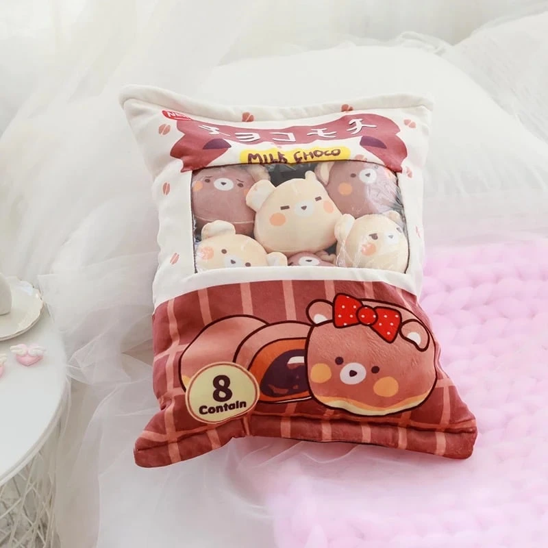 A Bag Of Kawaii Chocolate Pudding Bear Dolls 2 A Bag Of Kawaii Chocolate Pudding Bear Dolls - Image 2