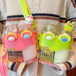Kawaii Double Sided Animal Pastel Bottle (530ml) – Limited Edition -Kawaiitherapy Shop 0 f655fb