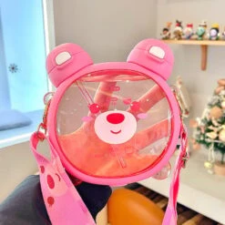 Kawaii Double Sided Bear Pastel Bottle (750ml) -Kawaiitherapy Shop 0 f6d1de