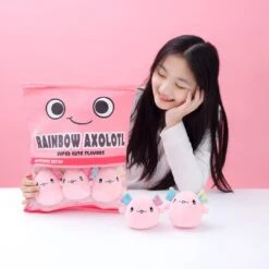 A Bag Of Kawaii Axolotl Plush Dolls – Special Edition -Kawaiitherapy Shop 0 f7f11b