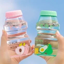 Kawaii Fruit Milk Bottle (480ml) – Limited Edition
