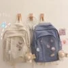 Kawaii Harajuku Zipper Style Backpack – Limited Edition
