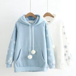 Kawaii Snowflake Harajuku Pastel Sweater – Limited Edition