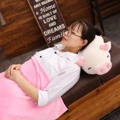 Kawaii Lazy Pig Stuffed Plush (50cm) -Kawaiitherapy Shop 14732 6fa90f