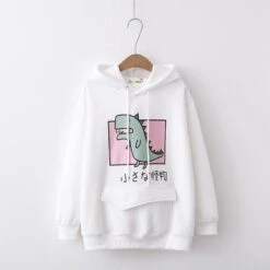 Kawaii Dinosaur Harajuku Hoodie – Limited Edition -Kawaiitherapy Shop 14790 d8ce10