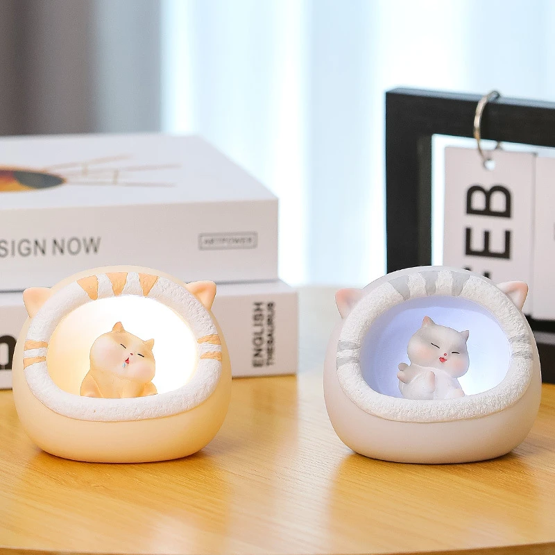 Kawaii Sleepy Cat Harajuku Night Lamp 3 Kawaii Sleepy Cat Harajuku Night Lamp - Image 3