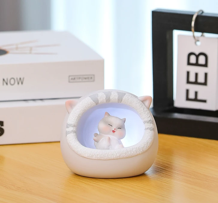 Kawaii Sleepy Cat Harajuku Night Lamp 10 Kawaii Sleepy Cat Harajuku Night Lamp - Image 10