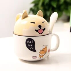 Kawaii Shiba Inu Ceramic Mug – Limited Edition