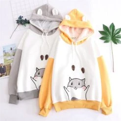 Kawaii Hamster Harajuku Hoodie – Special Edition -Kawaiitherapy Shop 22236 0ec7a7