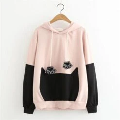 Kawaii Cat Paw Harajuku Hoodie – Limited Edition -Kawaiitherapy Shop 22738 a2ea64