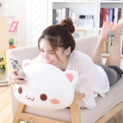 Kawaii Neko Cat Plush XL (50cm) – Limited Edition -Kawaiitherapy Shop 22942 17360c