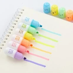 Kawaii Capsule Highlighters (6pcs)