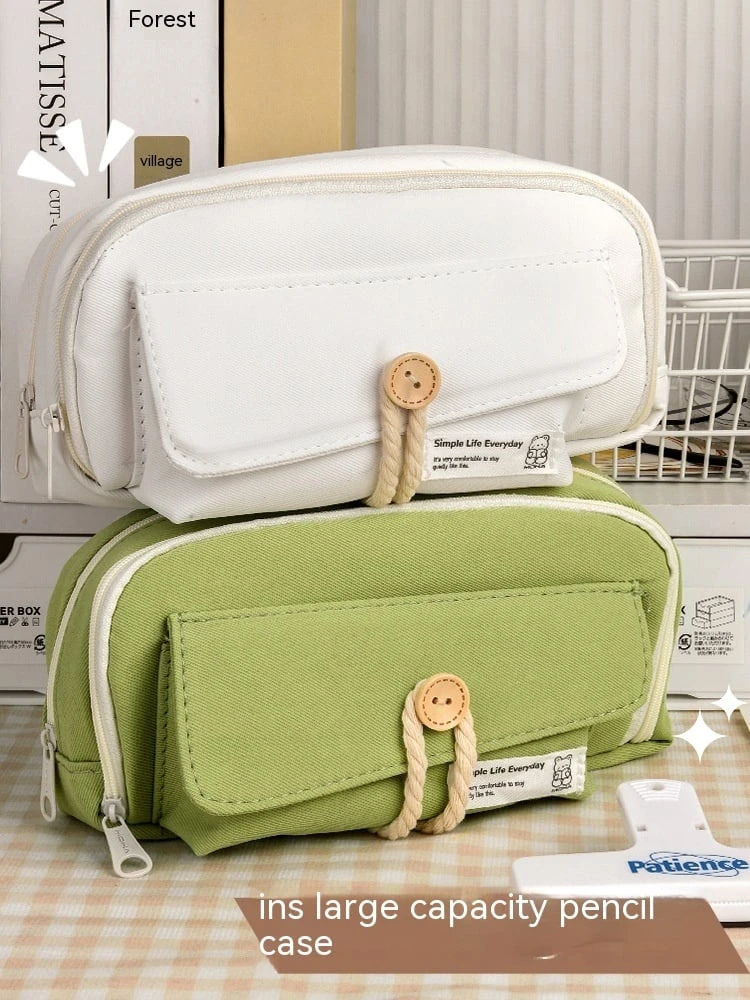 Korea Style Large Capacity Pencil Case – Limited Edition 5 Korea Style Large Capacity Pencil Case – Limited Edition - Image 5