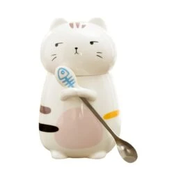 Kawaii Neko Cat Ceramic Mug – Limited Edition -Kawaiitherapy Shop 24200 3bd1b2