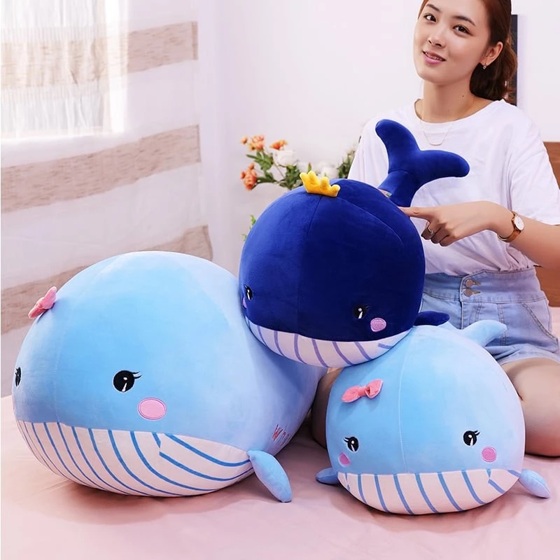 Kawaii Whale Plush Jumbo Edition (90cm) 1 Kawaii Whale Plush Jumbo Edition (90cm)