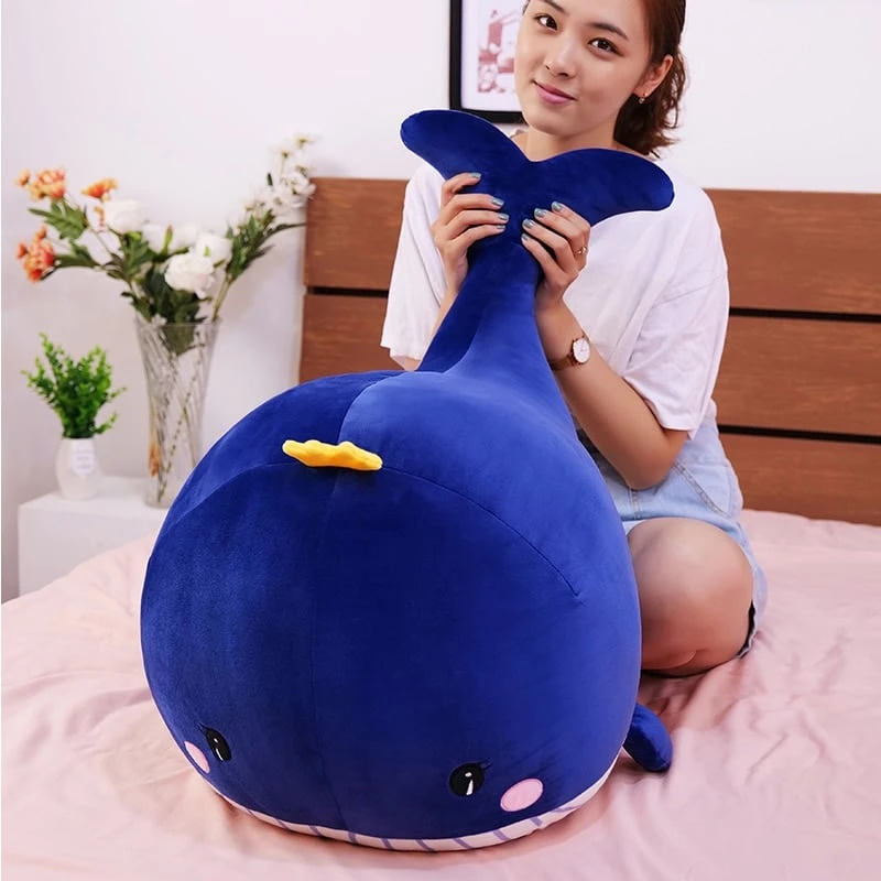 Kawaii Whale Plush Jumbo Edition (90cm) 4 Kawaii Whale Plush Jumbo Edition (90cm) - Image 4