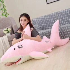 Kawaii Shark Plush Jumbo Edition (100cm)