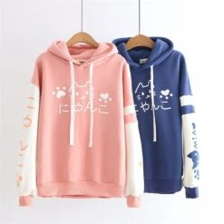 Japanese Cats Harajuku Hoodie – Special Edition