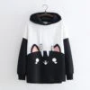 Kawaii Cat Ears Harajuku Hoodie – Limited Edition