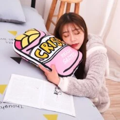 Kawaii Snacks Pillow Shaped Cushion – Limited Edition -Kawaiitherapy Shop 28782 471379