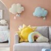 Kawaii Rainbow Sunshine Cloud Plush