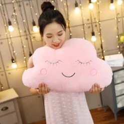 Kawaii Cloud Moon Cushion Pillow -Kawaiitherapy Shop 29463 fe6e21