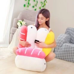 Kawaii Japanese Sushi Plush Pillow (40cm) -Kawaiitherapy Shop 29561 33a987