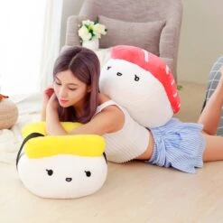 Kawaii Japanese Sushi Plush Pillow (40cm) -Kawaiitherapy Shop 29561 71b6a1