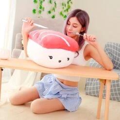 Kawaii Japanese Sushi Plush Pillow (40cm) -Kawaiitherapy Shop 29561 9d273c