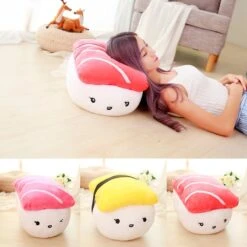 Kawaii Japanese Sushi Plush Pillow (40cm)
