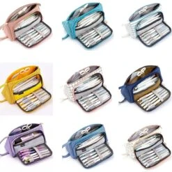 Kawaii Korea Style Canvas Pencil Case -Kawaiitherapy Shop 29760 48ffd7