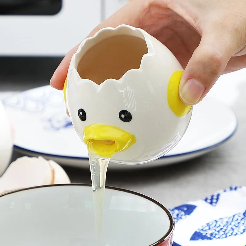 Kawaii Ceramic Egg Separator – Special Edition 5 Kawaii Ceramic Egg Separator – Special Edition - Image 5