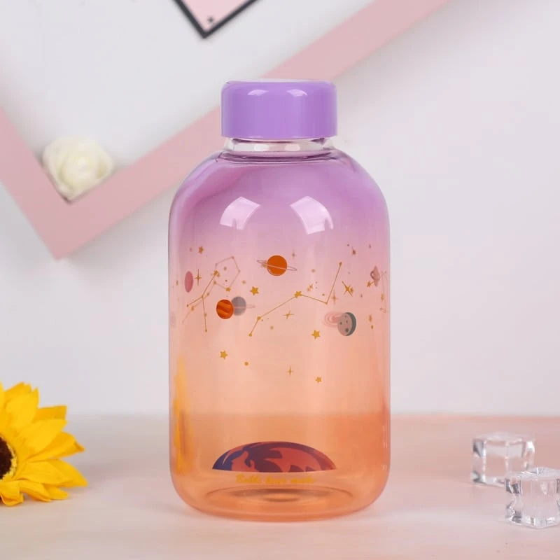 Kawaii Galaxy Stars Glass Bottle (600ml) 6 Kawaii Galaxy Stars Glass Bottle (600ml) - Image 6