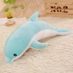 Kawaii Dolphin Plush Jumbo Edition (100cm) -Kawaiitherapy Shop 31010 a8b453