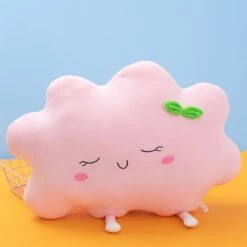 Kawaii Pastel Sunflower Cloud Plush -Kawaiitherapy Shop 32055 1e9682