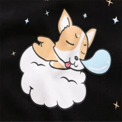 Kawaii Cloud Corgi Hoodie – Limited Edition -Kawaiitherapy Shop 32396 bf66ff