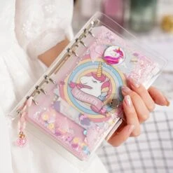Kawaii Unicorn Notebook Diary Set