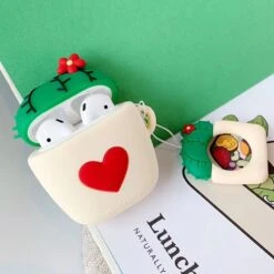 Kawaii Cactus Earphone Protective Case -Kawaiitherapy Shop 33069 b37ec7