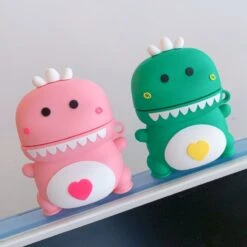 Kawaii Dinosaur Earphone Protective Case -Kawaiitherapy Shop 33099 7dcd5a