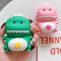 Kawaii Dinosaur Earphone Protective Case