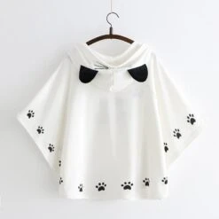 Kawaii Cat Paw Japanese Style Hoodie -Kawaiitherapy Shop 33335 90989e