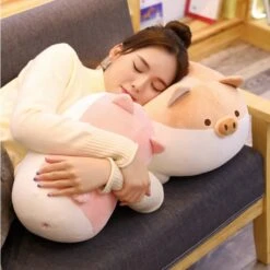 Kawaii Chubby Piglet Plush (40cm) – Limited Edition -Kawaiitherapy Shop 33660 49ee34
