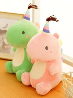 Kawaii Pastel Colors Dinosaur Plush – Limited Edition -Kawaiitherapy Shop 33998 7897e7